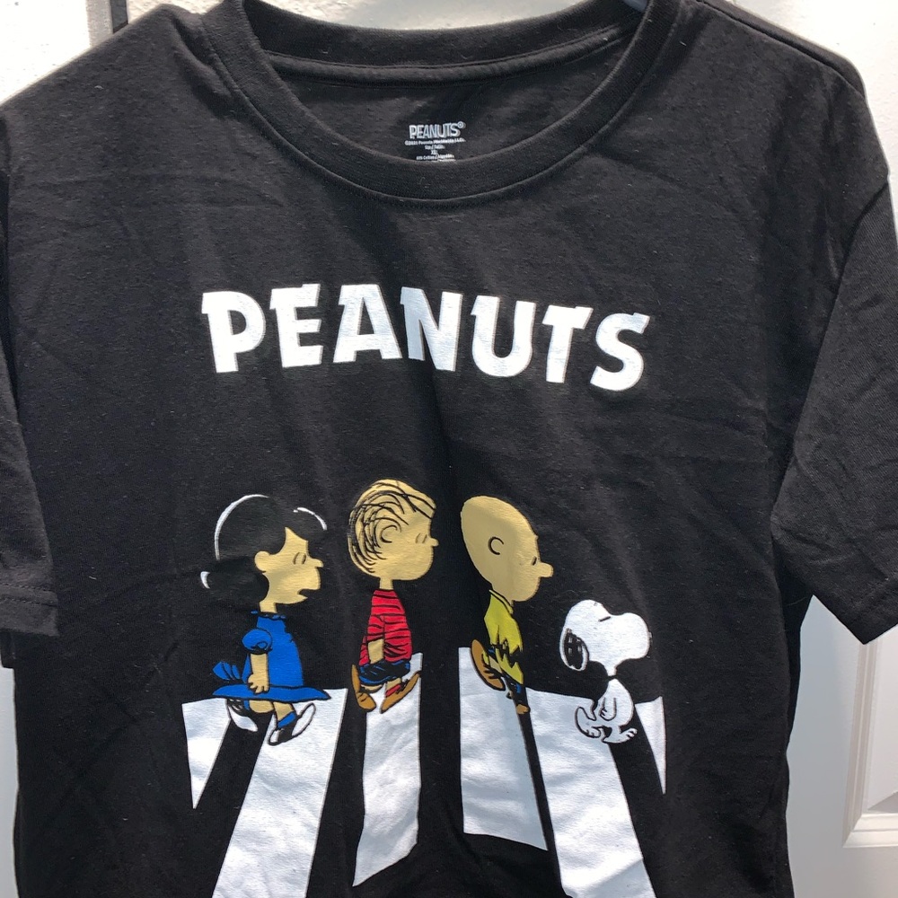 Peanuts group crop top